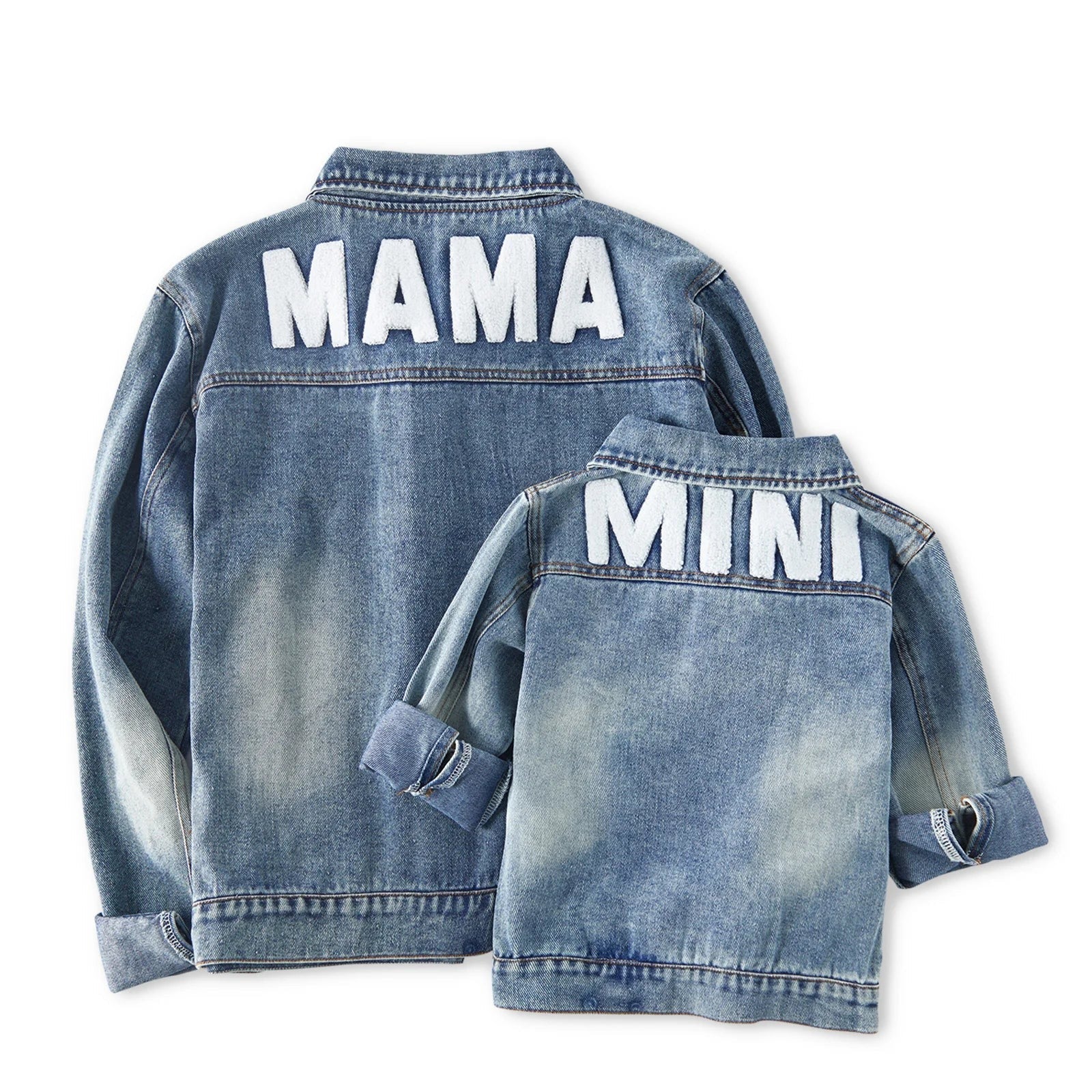 Jeansjacke für Mutter und Tochter
