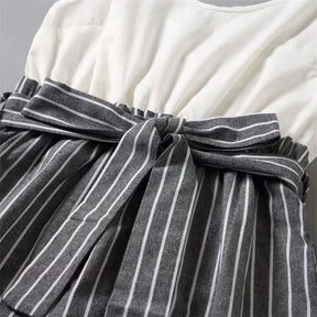 Striped Mother and Daughter Jumpsuit