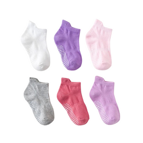 Kit 6 Pairs of Anti-Slip Socks