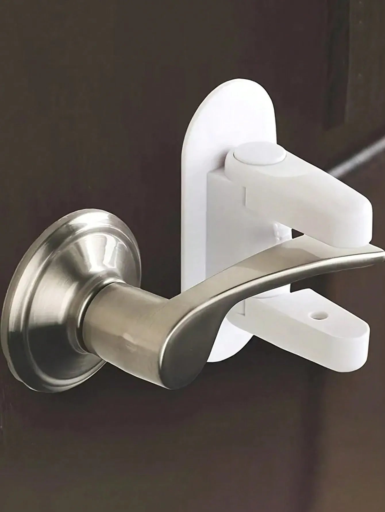 Children's Door Lever Lock, Segurança para Crianças, Home Protection Lock, 3m Adhesive, 1Pc