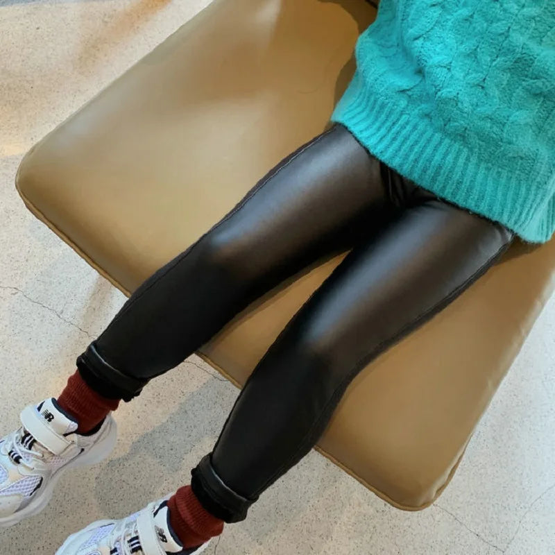 Lederleggings für Kinder