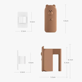 Anti-grip Silicone Porta Rolha, Segurança do bebê Bloqueio, Finger Protector, fácil de instalar, Anti Pinch Mão, Crianças Proteção de Segurança