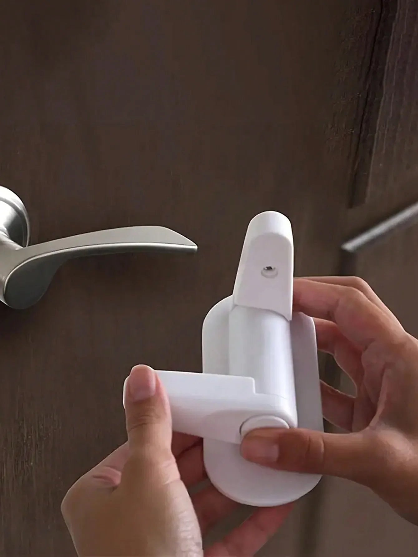 Children's Door Lever Lock, Segurança para Crianças, Home Protection Lock, 3m Adhesive, 1Pc