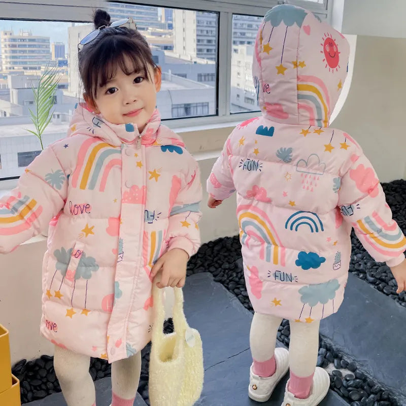 Rainbow Kids Long Jacket