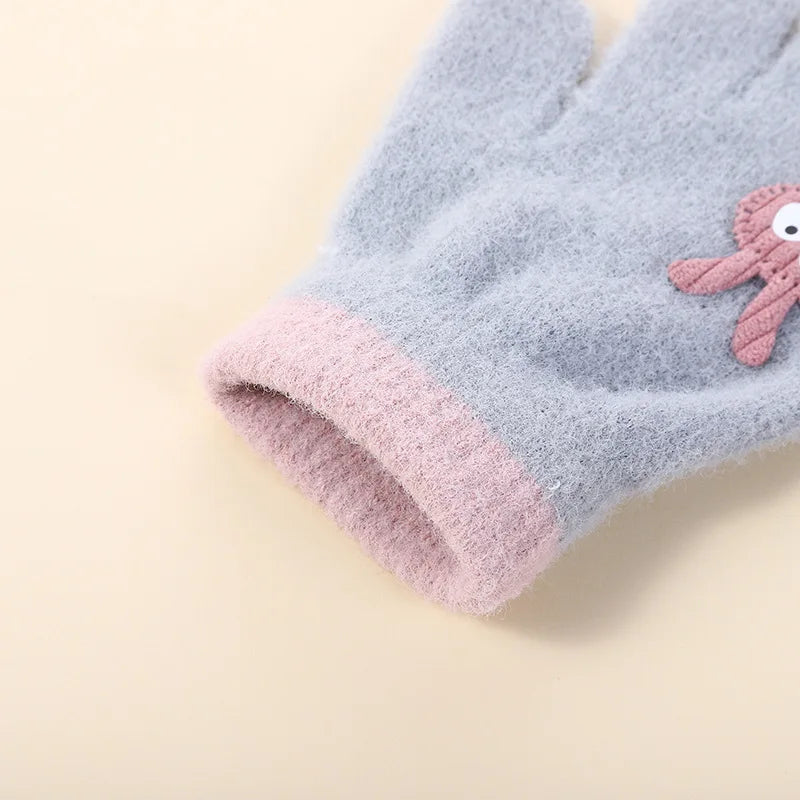 Kids Rabbit Gloves