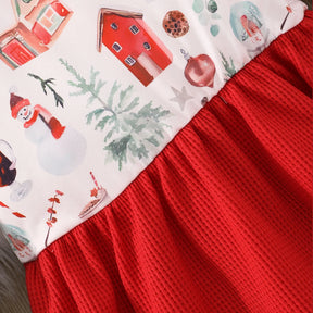 Children's Long Sleeve Christmas Dress