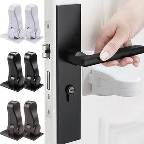 Maçaneta de porta Safety Lock for Children, alça anti-aberta, fechaduras para móveis, armário, Lever Lock, Kids Security Protection, 1PC