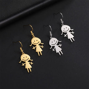 Daughter Charm Earring