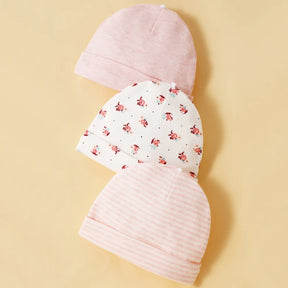 3 Piece Baby Hat and Gloves Kit