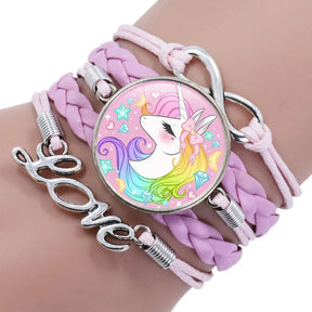 Unicorn Braided Bracelet
