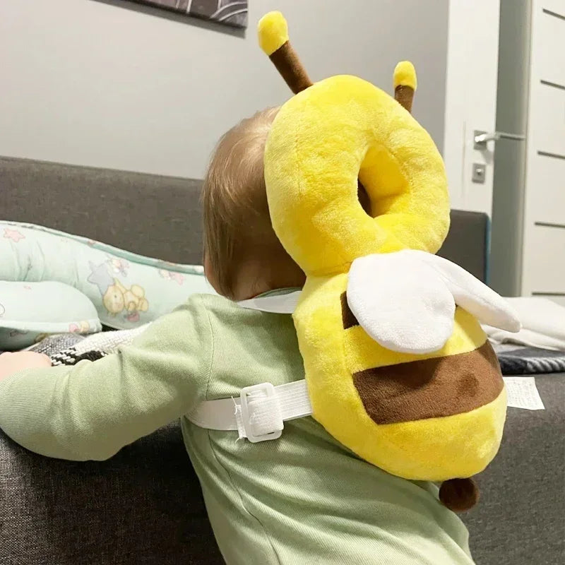 Baby's Head Back Protection Pillow, Learn Walk Chapelaria, Prevenir o Lactente, Prevenção Almofada de Segurança, Almofadas de Abelha, Crianças