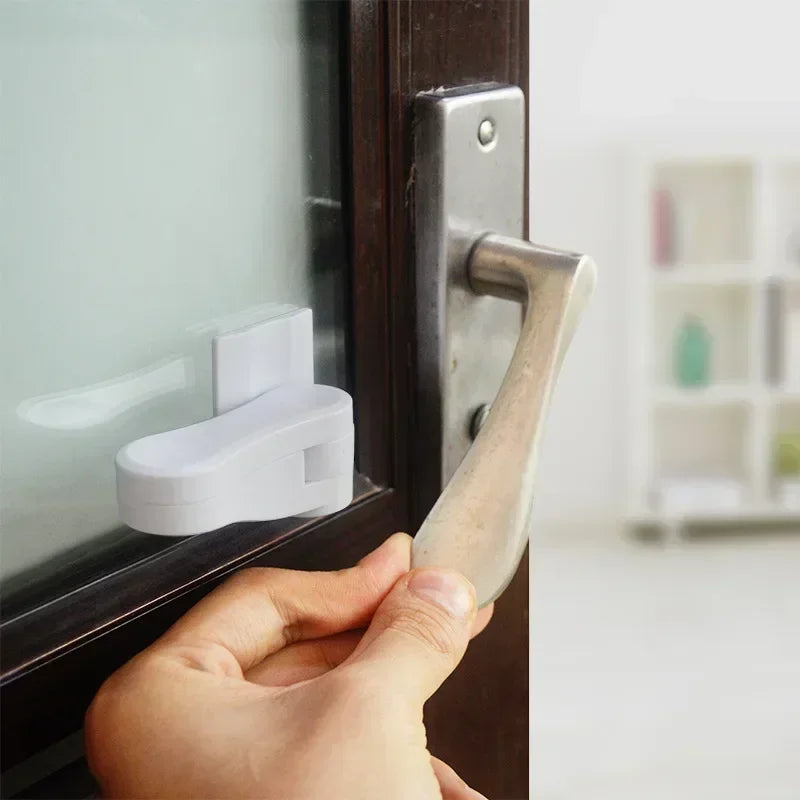 Maçaneta de porta Safety Lock for Children, alça anti-aberta, fechaduras para móveis, armário, Lever Lock, Kids Security Protection, 1PC