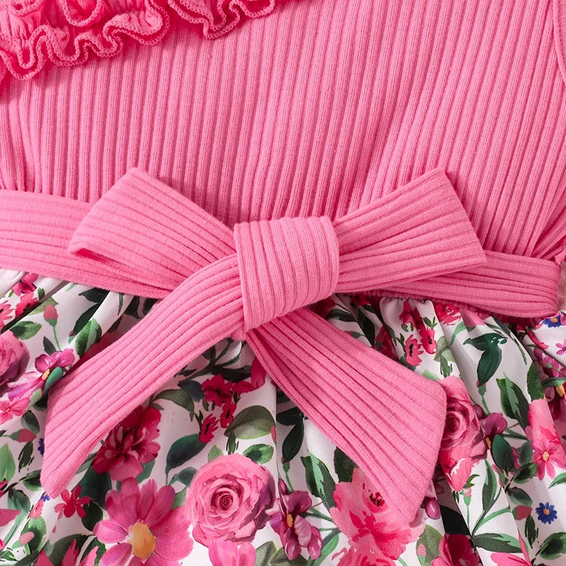 Exclusive Pink Floral Dress