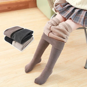 Winter-Plüsch-Leggings für Kinder