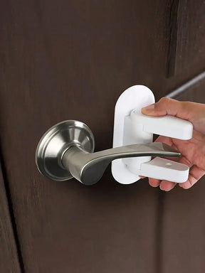 Children's Door Lever Lock, Segurança para Crianças, Home Protection Lock, 3m Adhesive, 1Pc